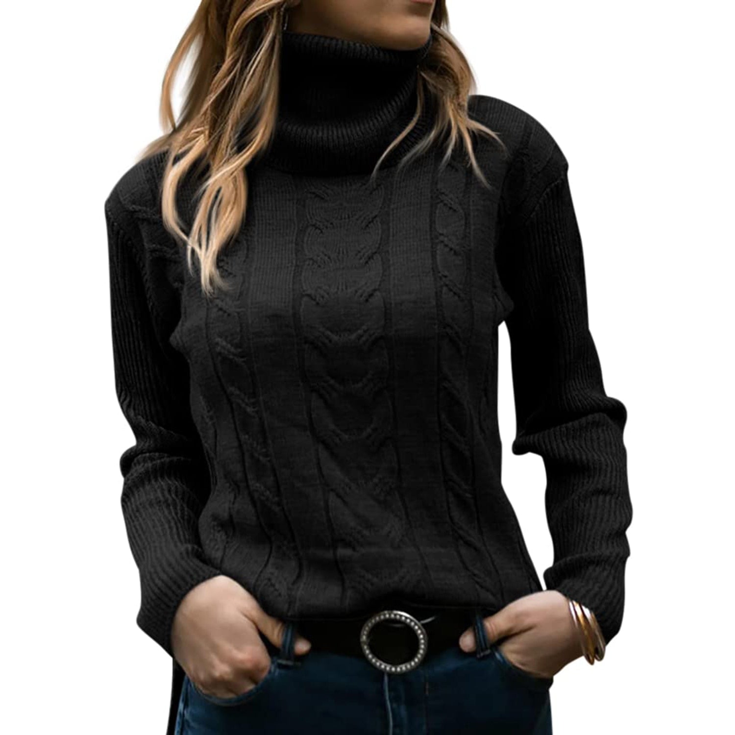 Rollkragenpullover für Frauen