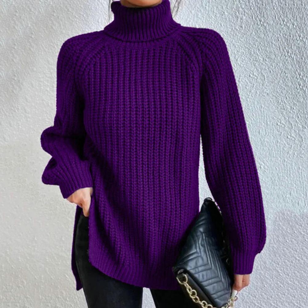 Eleganter Rollkragenpullover für Frauen