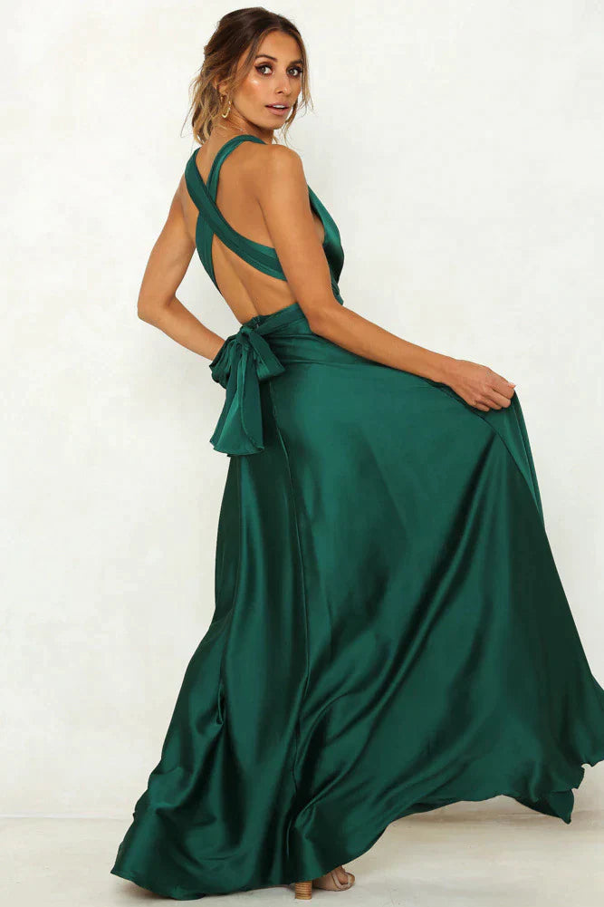 Raven | Elegantes Sommerkleid aus Satin