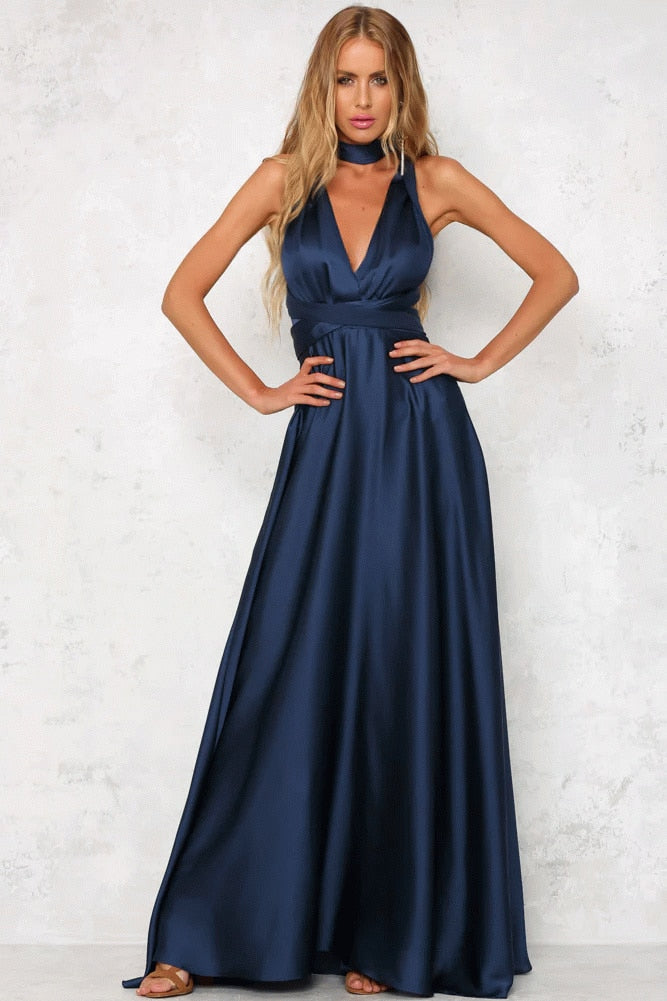 Raven | Elegantes Sommerkleid aus Satin