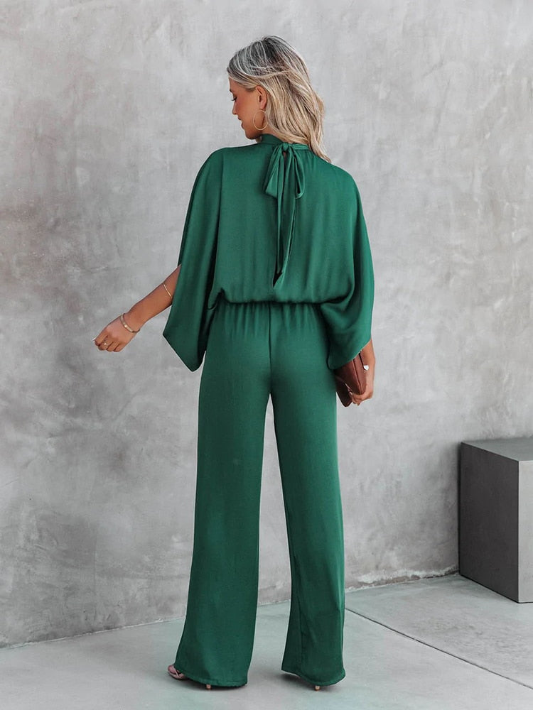 Grüner Jumpsuit