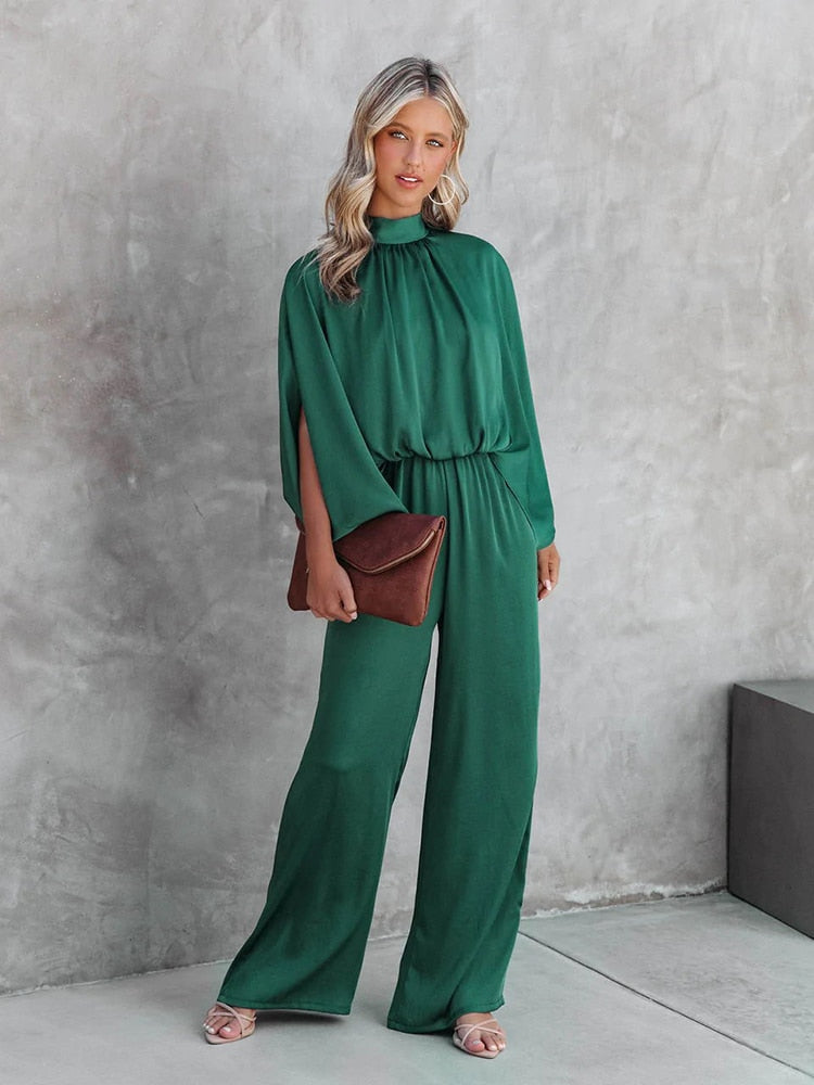 Grüner Jumpsuit