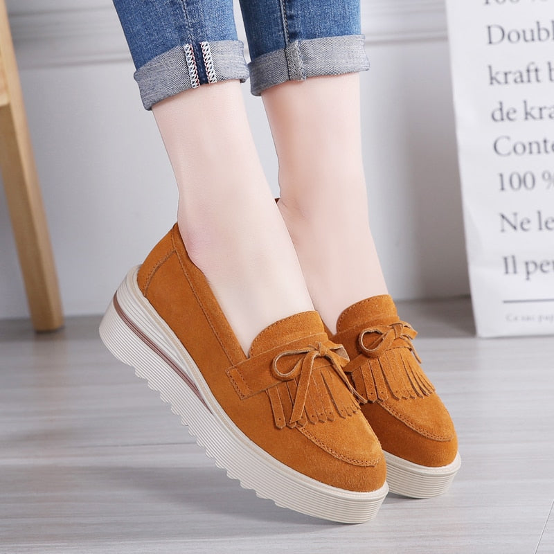 Loafer mit Quasten