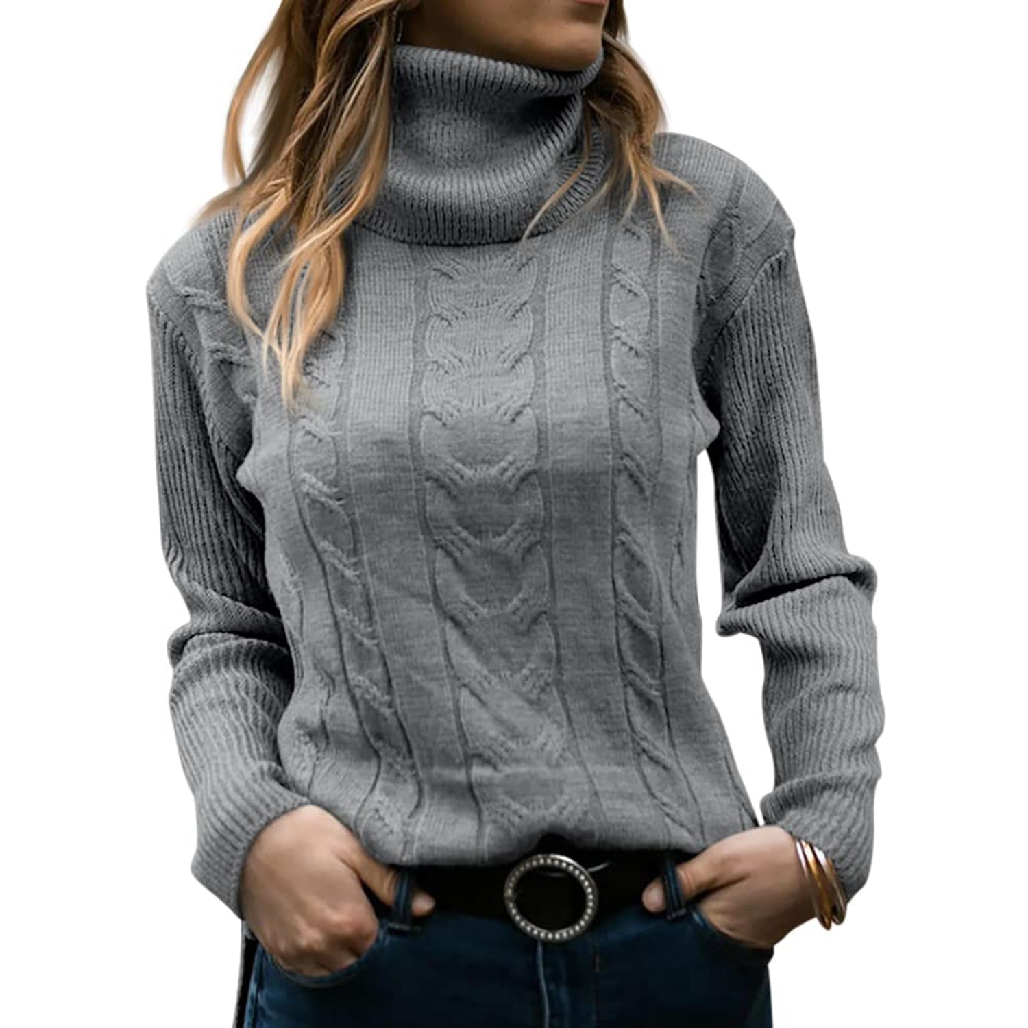 Rollkragenpullover für Frauen