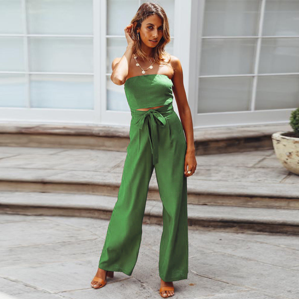 Strapless Jumpsuit