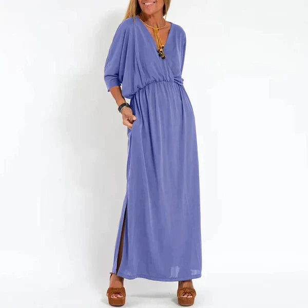 Lydia - Lockeres Boho-Maxikleid