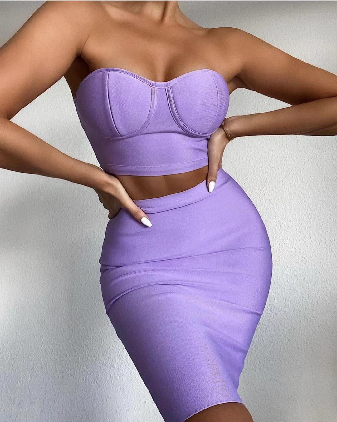 Two Piece Set Strapless