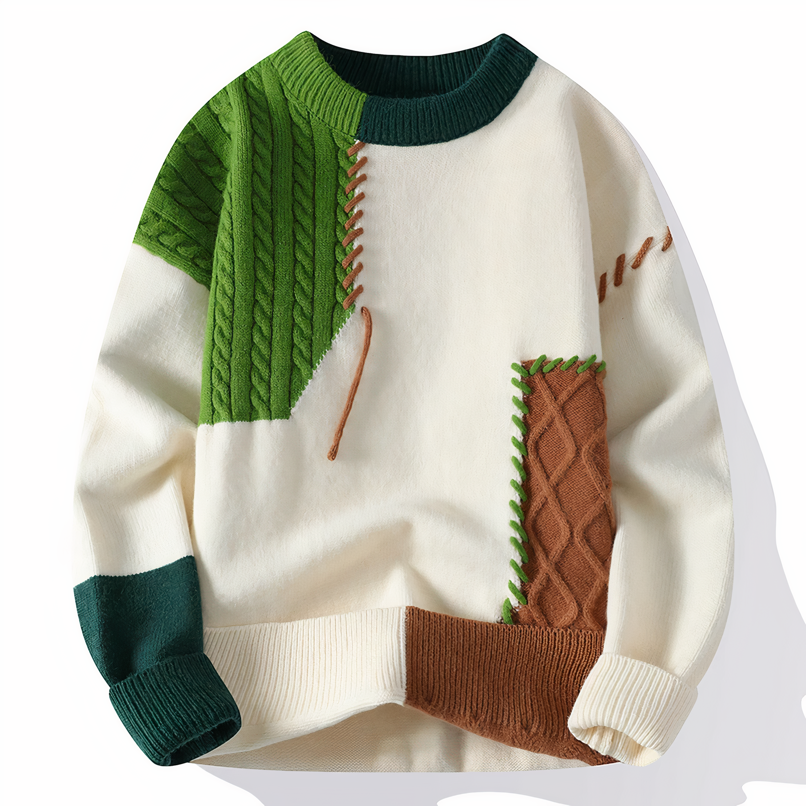 Patchwork-Pullover | Sandro