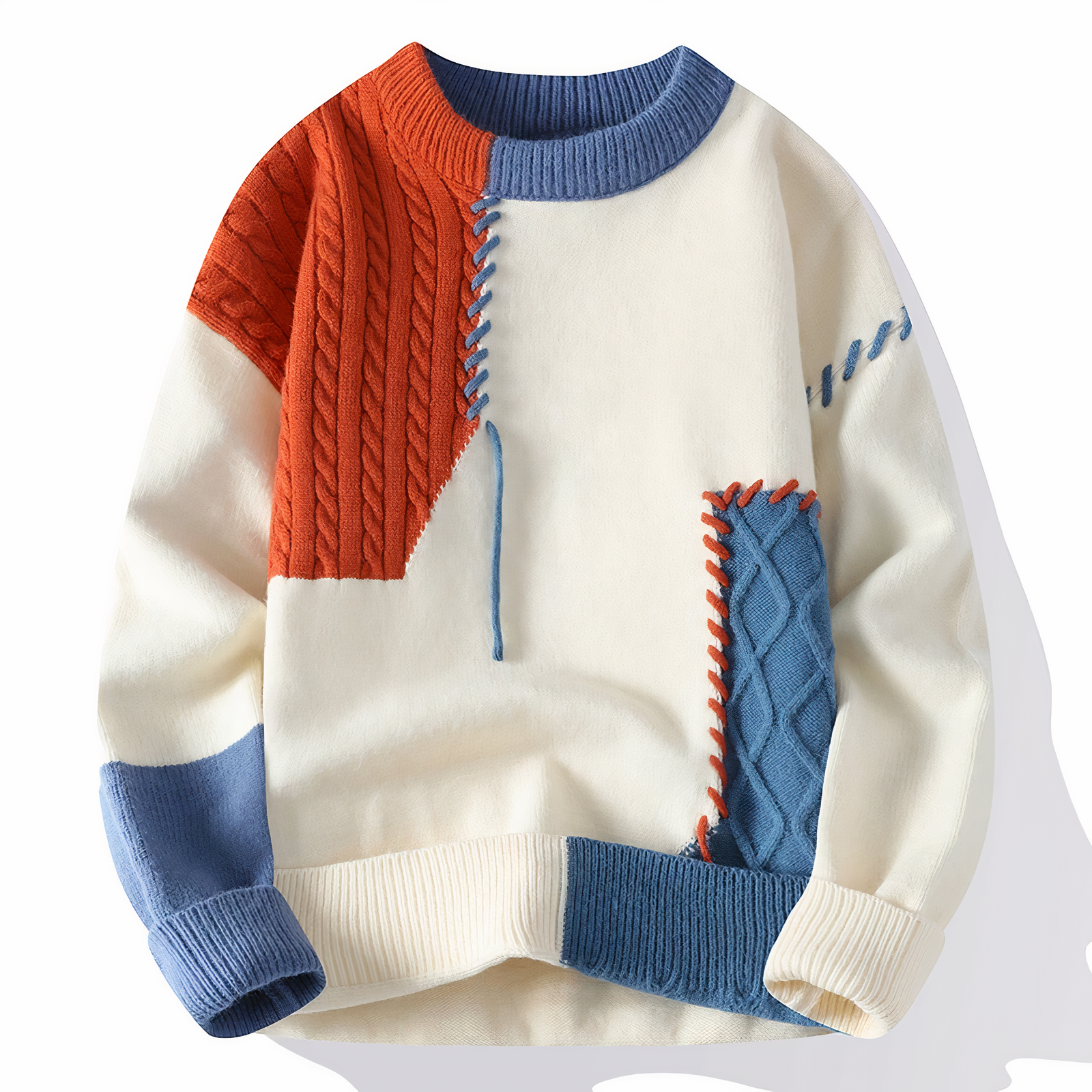 Patchwork-Pullover | Sandro