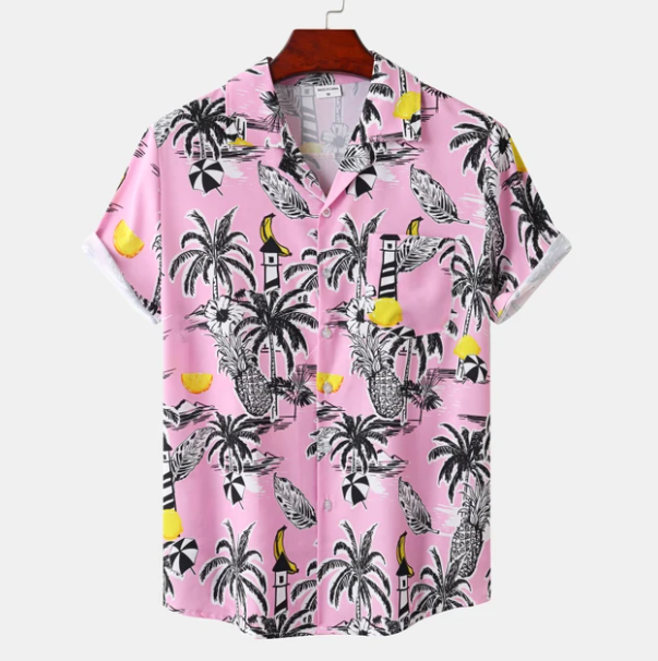 Dietrich | Hawaii Surf Blumenbluse für Männer