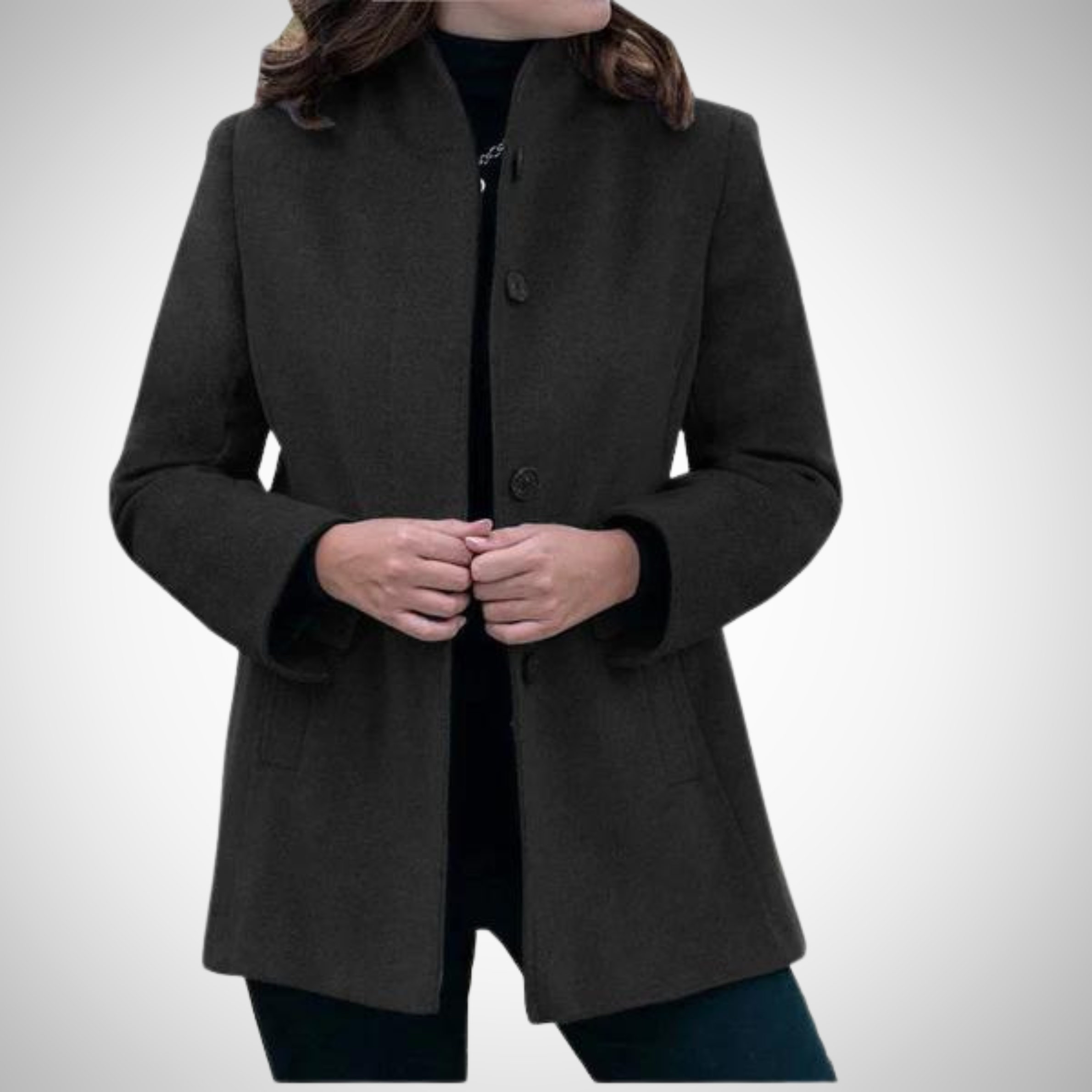 Keminare | Elegante Geknöpfte Jacke für Damen