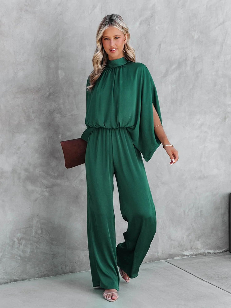 Grüner Jumpsuit