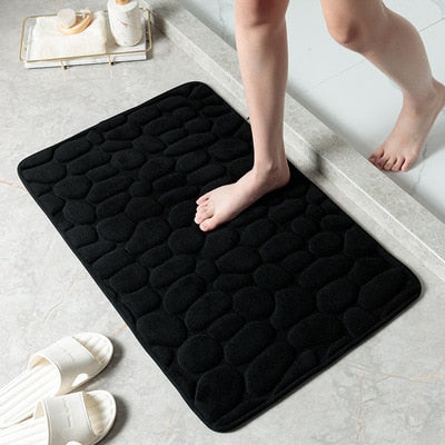 50% Rabatt | BathMat™ Geprägter Badvorleger mit Kopfsteinpflaster