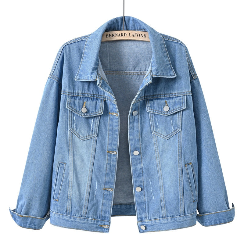 Blaue Jeansjacke