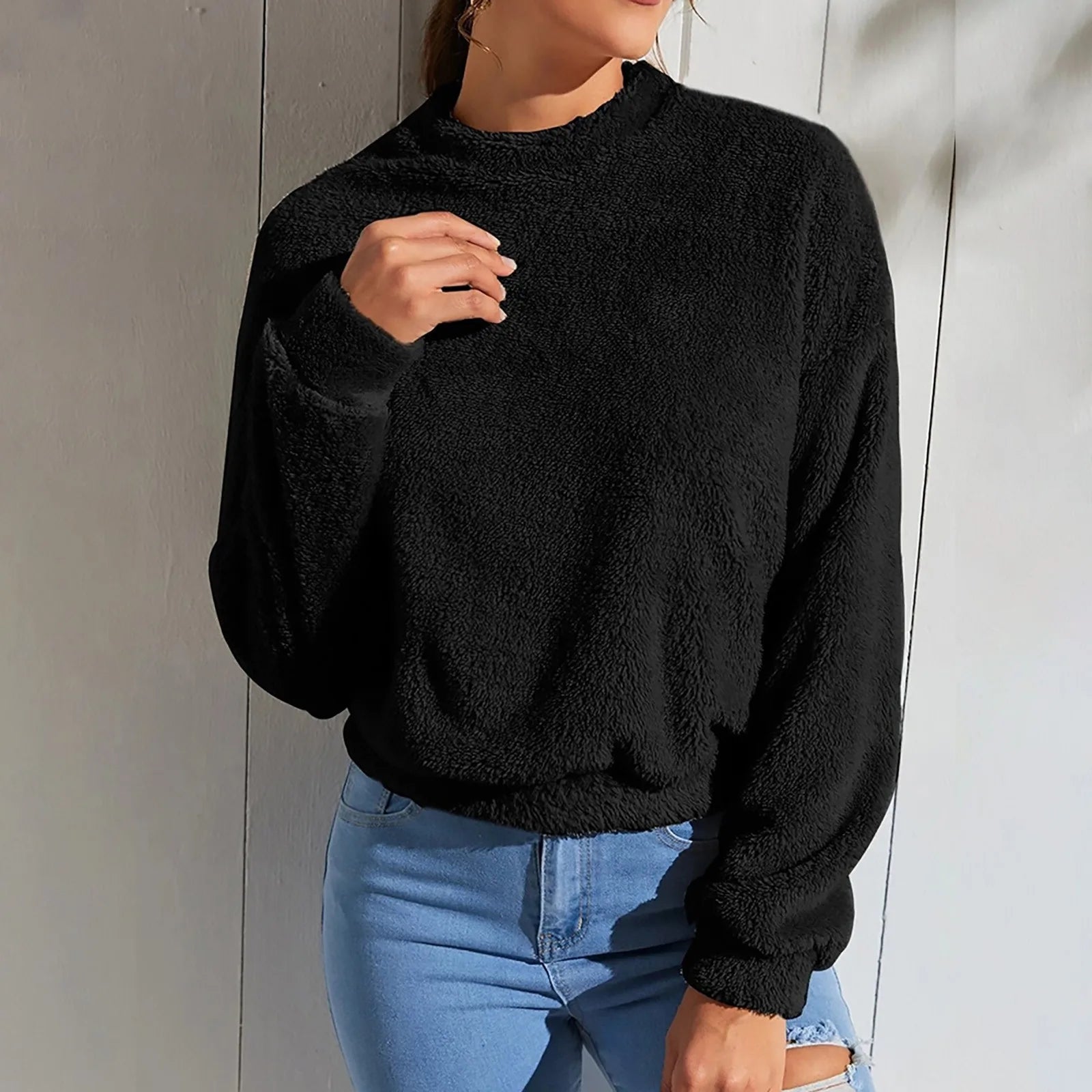 Olivia - Stilvoller und Lässiger Herbst Fleecepullover für Damen