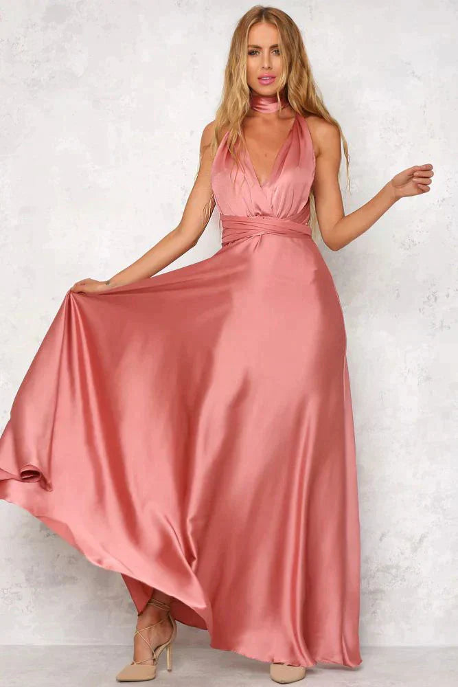 Raven | Elegantes Sommerkleid aus Satin