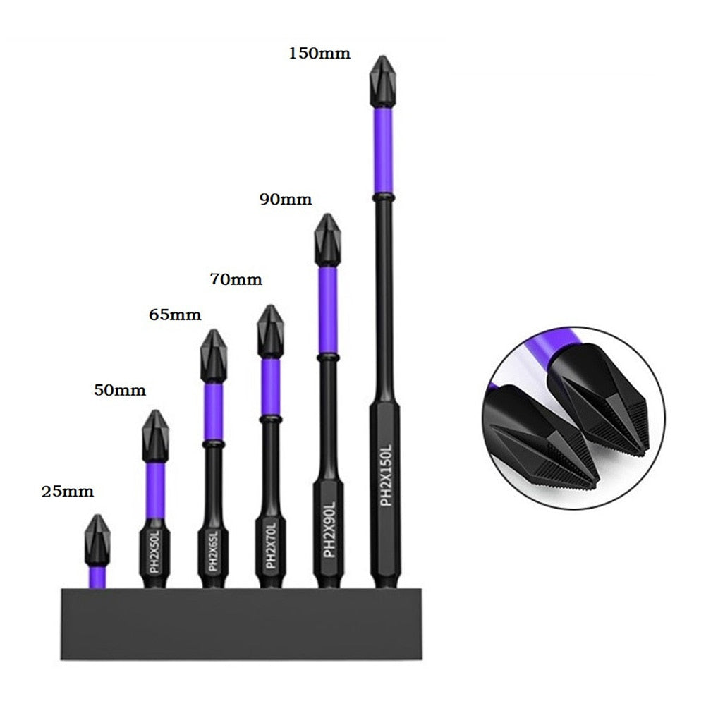 50% Rabatt | ScrewPro™ Magnetischer Kreuzschraubendreher-Satz (6 Stück)