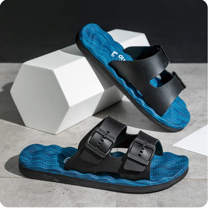 Thomas | Bequeme Sandalen mit doppelter Schnalle