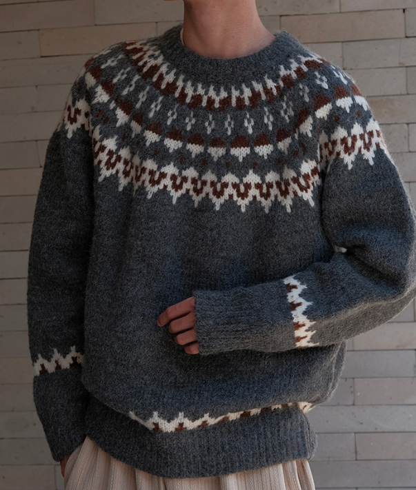 Tristan – Geometrischer Pullover