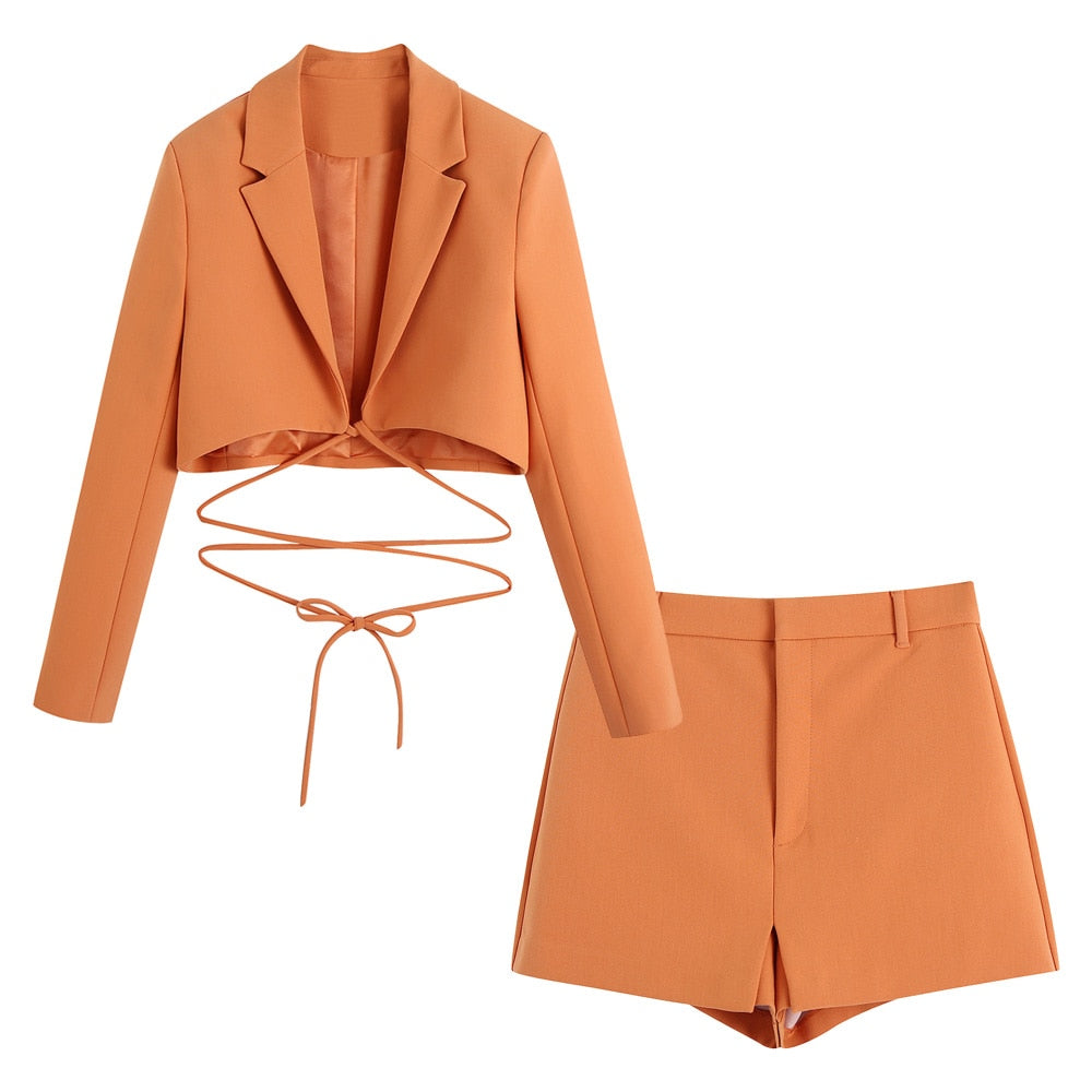 Two Piece Set Kurzblazer