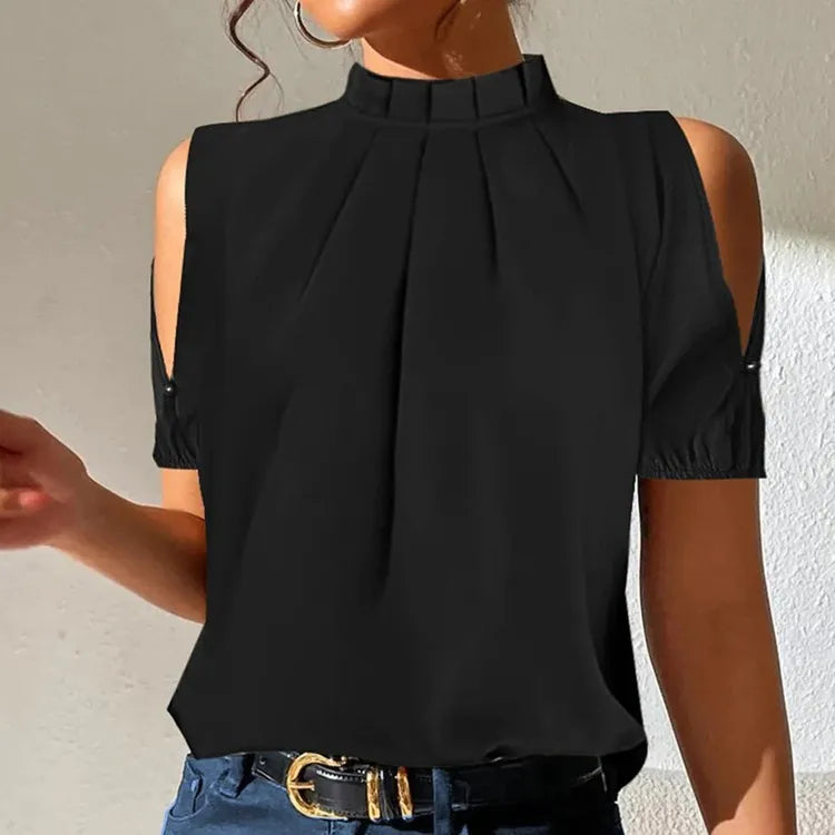 Elegante schulterfreie Bluse