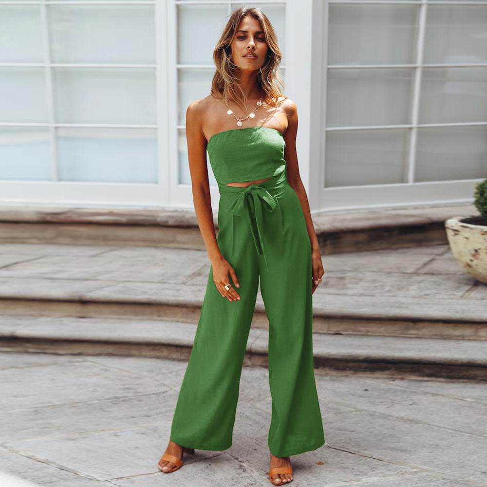 Strapless Jumpsuit