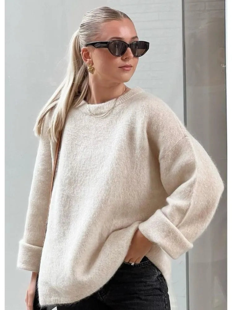 Naomi - Oversize-Strickpullover