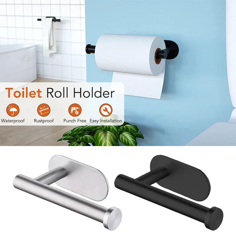 1+1 Gratis | RollHold™ Selbstklebender Tissue-Halter