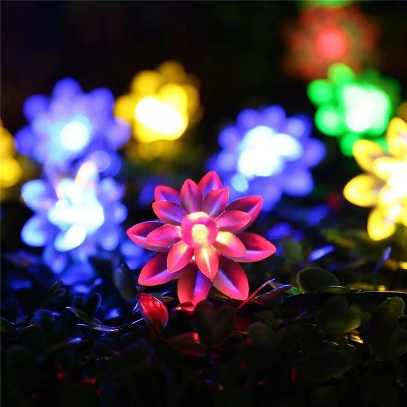 50% Rabatt | LotusGlow™ Solar Lotusblumen Lichter