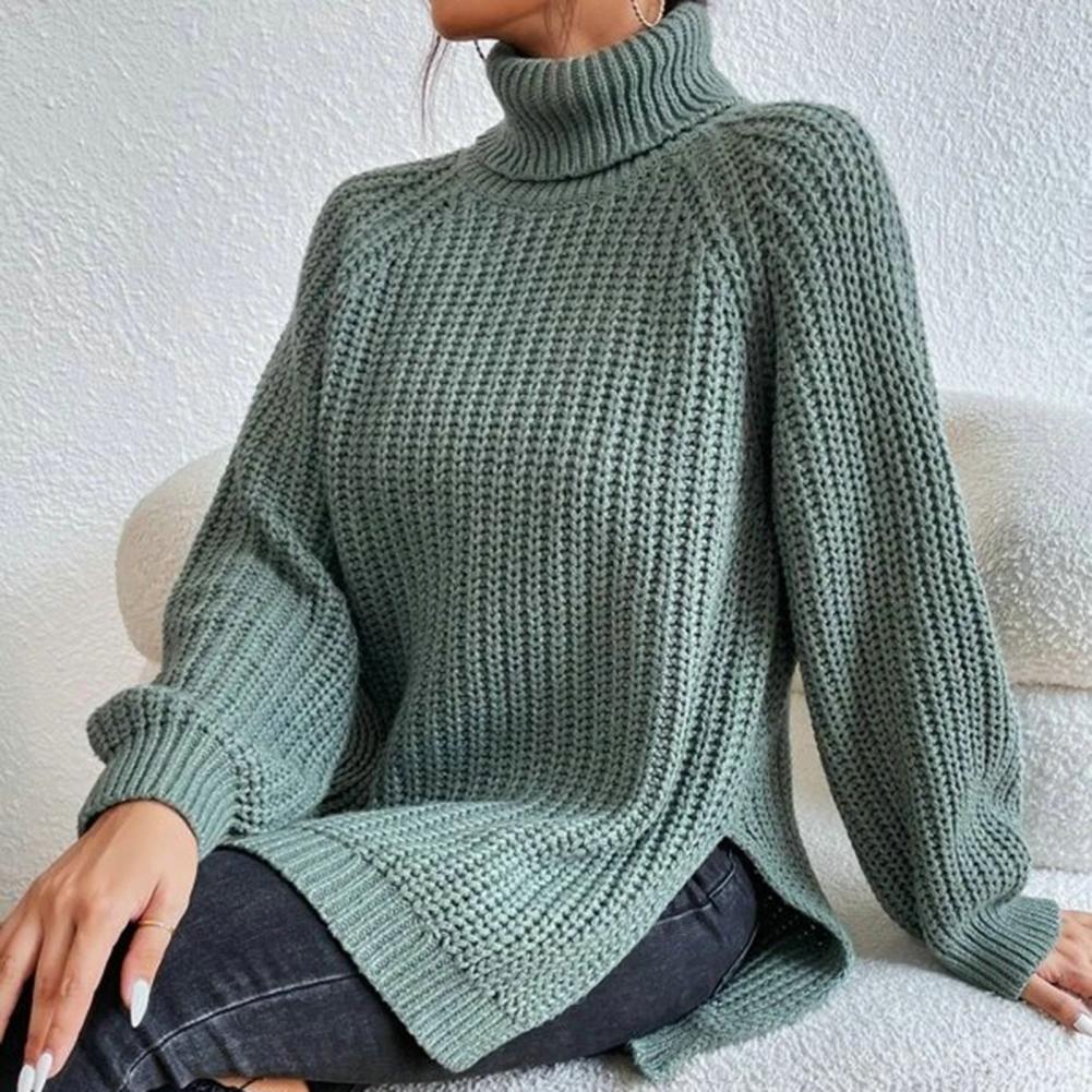 Eleganter Rollkragenpullover für Frauen