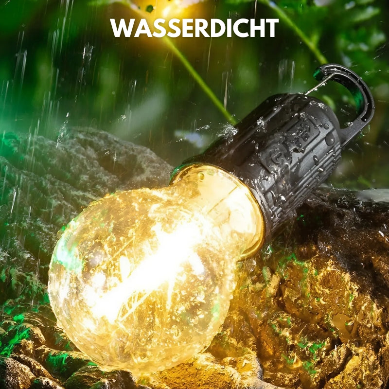 1+1 Gratis | Kompakte LED Campinglampe USB Wiederaufladbar Wasserdicht