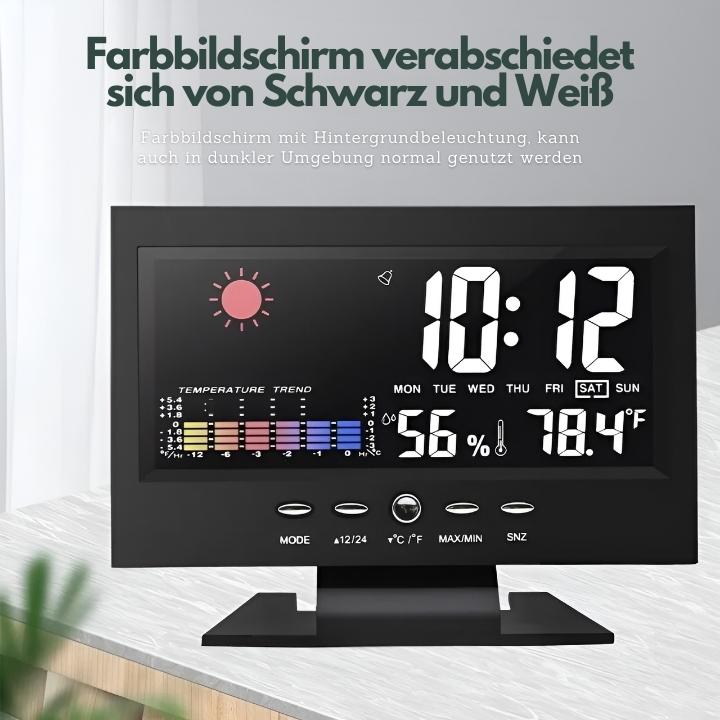 50% Rabatt | WeatherClock™ Wetterbewusstsein trifft LED-Kunst!