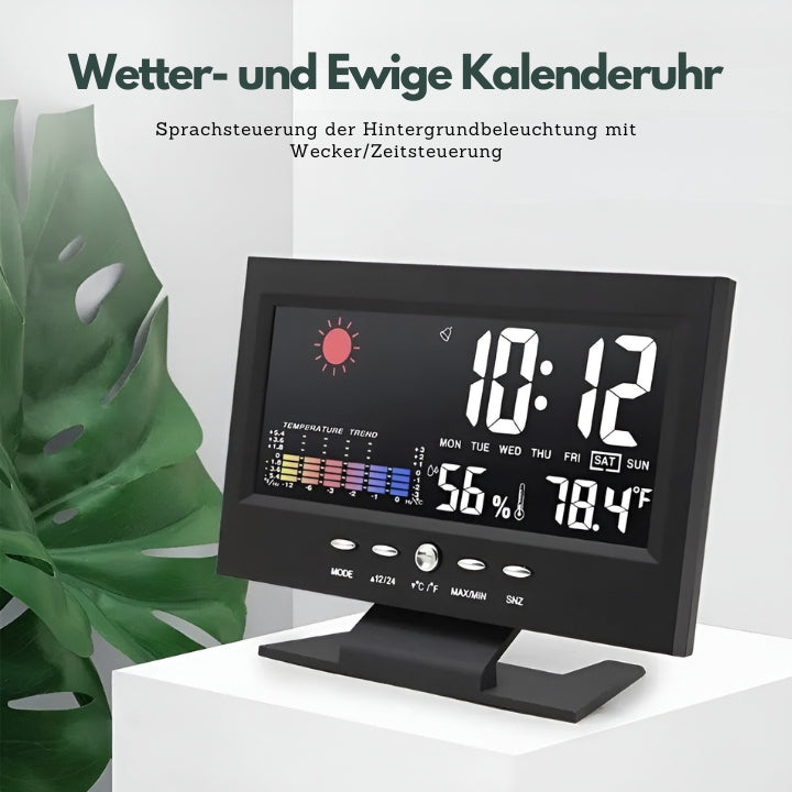 50% Rabatt | WeatherClock™ Wetterbewusstsein trifft LED-Kunst!