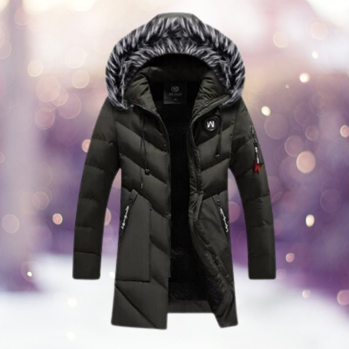 Warme Winterjacke für Männer