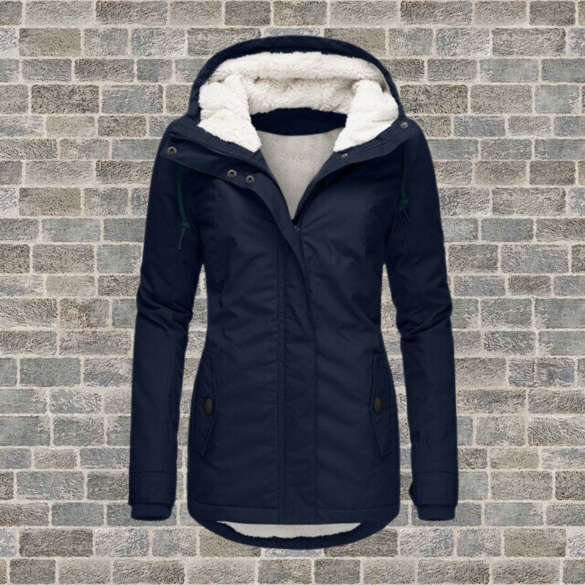 Winterjacke mit Kapuze für Frauen