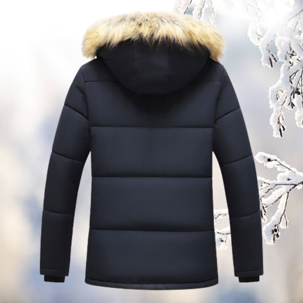 Winterjacke mit Kapuze für Männer