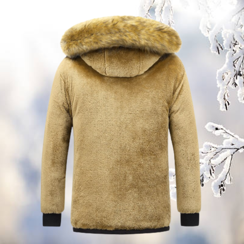 Winterjacke mit Kapuze für Männer