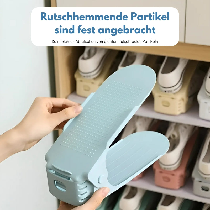 Verstellbarer, platzsparender Schuh-Organizer