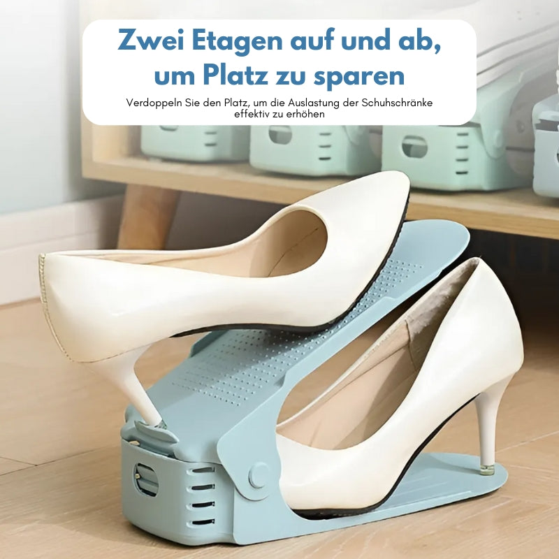 Verstellbarer, platzsparender Schuh-Organizer