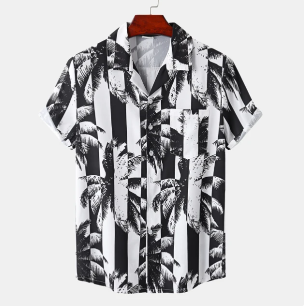 Dietrich | Hawaii Surf Blumenbluse für Männer