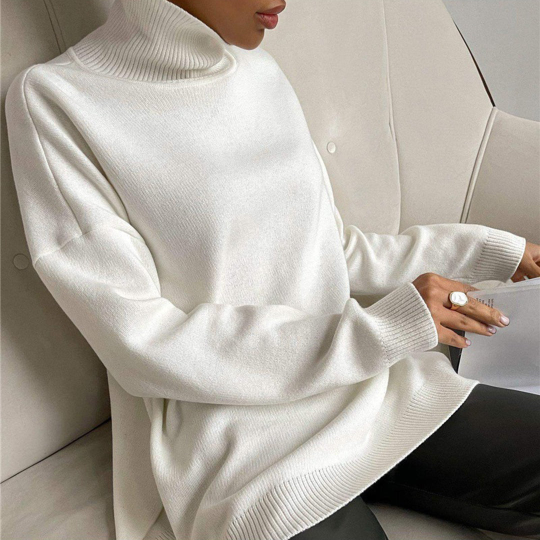 Aaliyah | Modischer Pullover mit Seitenschlitzen