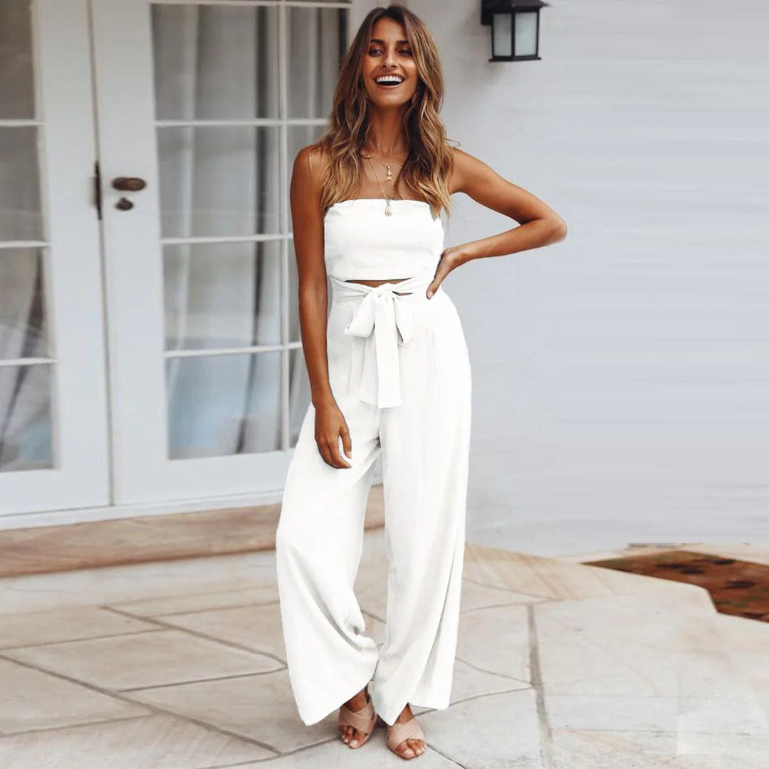 Jasmin | Trägerloser eleganter Jumpsuit