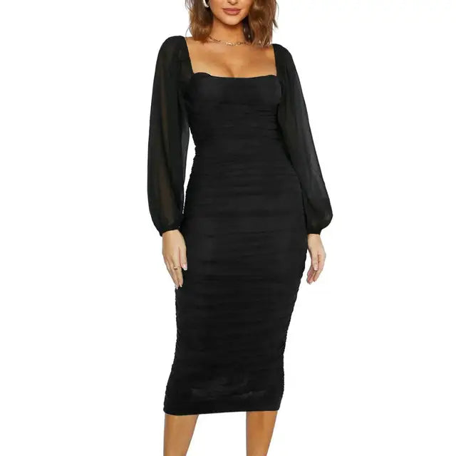 Kleid mit Off-Shoulder-Design