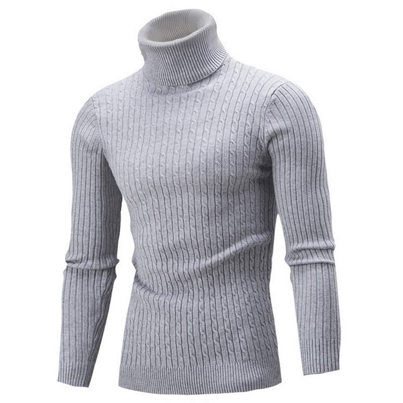 Oliver | Rollkragenpullover aus dicker Wolle mit hohem Kragen