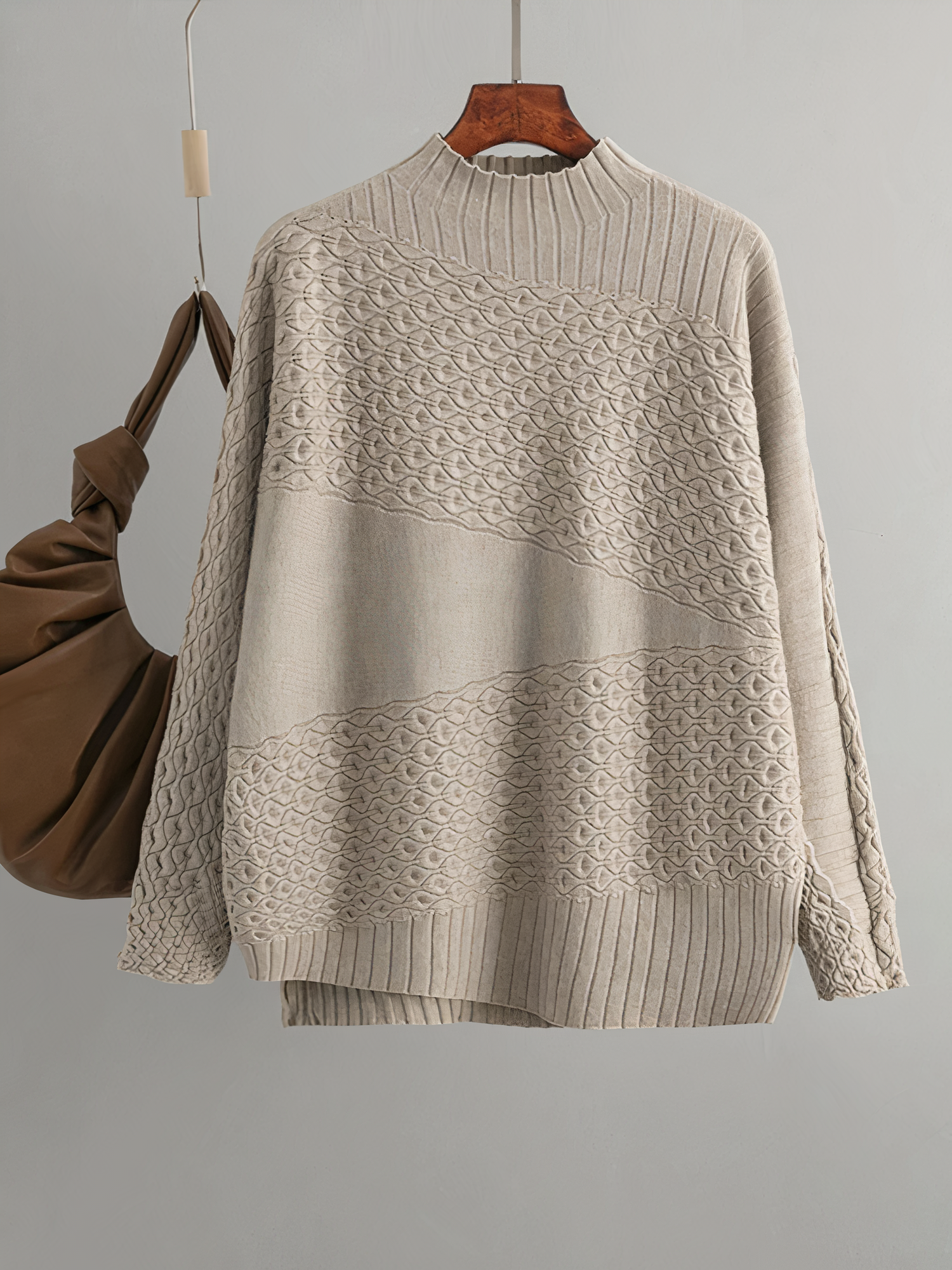 Zariah | Warmer Strickpullover im Vintage-Stil