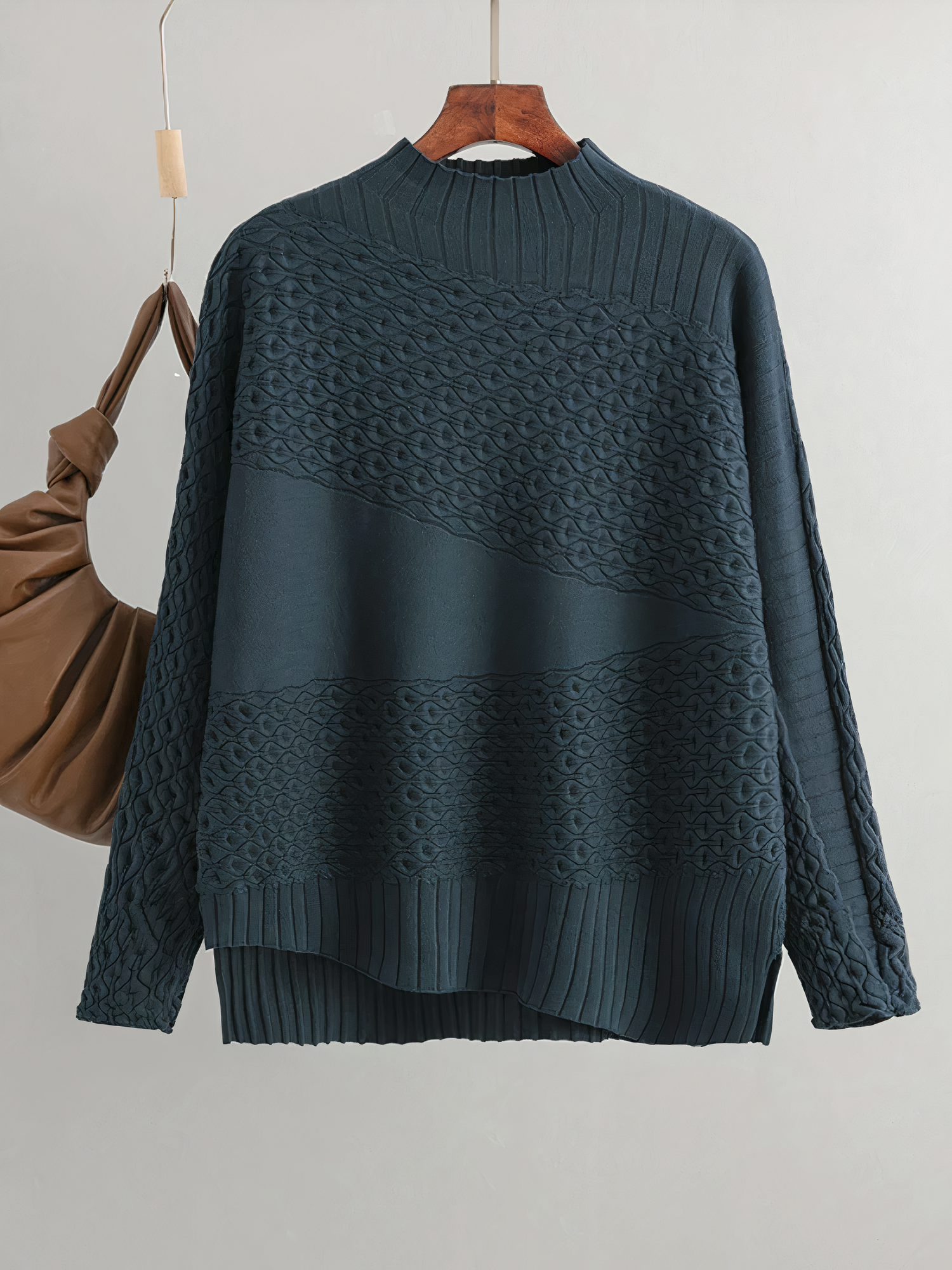 Zariah | Warmer Strickpullover im Vintage-Stil