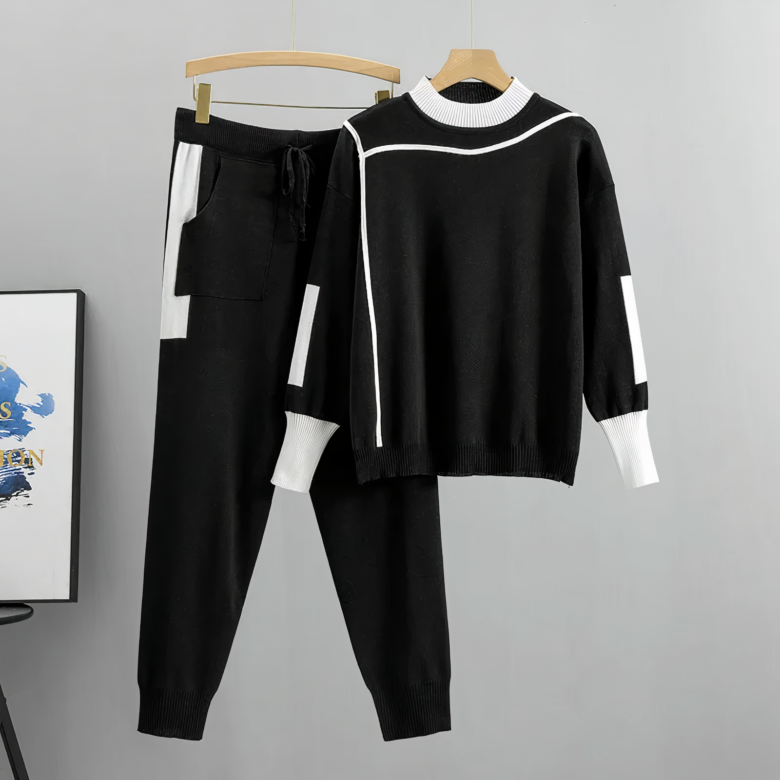 Zaria | Colorblock-Trainingsanzug-Set