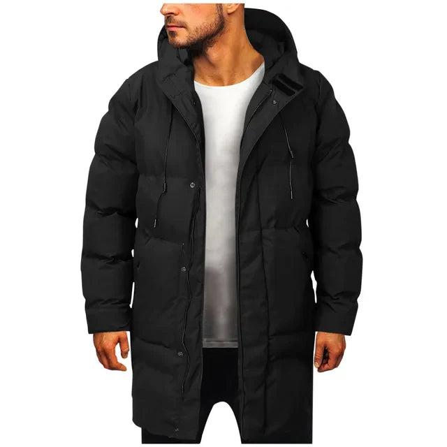 Ryan - Lange Steppjacke für Herren