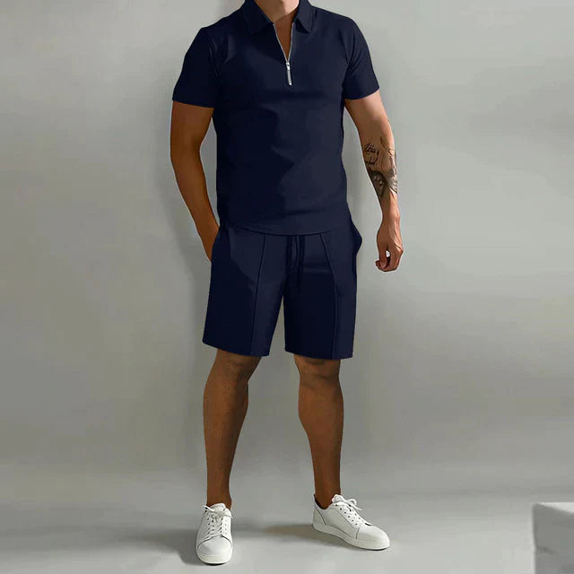 Luxuriöses Polo und Shorts Sommerset cheren