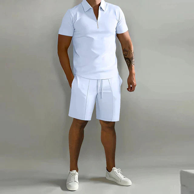 Luxuriöses Polo und Shorts Sommerset cheren